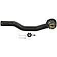 ES800855 Front, Passenger Side, Outer Tie Rod End, Includes Grease Fitting, Castle Nut, and Split Pins