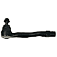 ES801063 Front, Driver Side, Outer Tie Rod End, 7.13 In. Stud Center To End, Female End 1 Gender, Straight Type