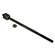 EV800571 Front, Driver or Passenger Side, Inner Tie Rod End, Includes Hardware and Grease, Except Variable Rate Steering