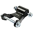 K150383 Leaf Spring Shackles and Hangers - Black, Direct Fit, Sold individually