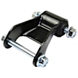 K150383 Leaf Spring Shackles and Hangers - Black, Direct Fit, Sold individually