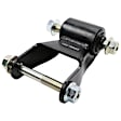 K150397 Leaf Spring Shackles and Hangers - Black, Direct Fit, Sold individually