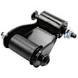 K150407 Leaf Spring Shackles and Hangers - Black, Direct Fit, Sold individually