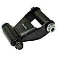 K150409 Leaf Spring Shackles and Hangers - Black, Direct Fit, Sold individually