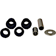 K200164 Steering Rack Bushing - Black, Rubber, Direct Fit, Kit