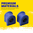 K200214 Rear To Frame Sway Bar Bushing, Set of 2