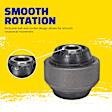 K201658 Front, Lower, Rearward Control Arm Bushing Problem Solver Series, Set of 2