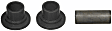 K6225 Problem Solver Series Steering Rack Bushing - Black, Rubber, Direct Fit, Sold individually