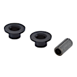 K6349 Problem Solver Series Steering Rack Bushing - Black, Rubber, Direct Fit, Sold individually
