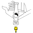 K7403 Front, Driver or Passenger Side, Lower Ball Joint Problem Solver Series