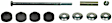 K8097 Front Sway Bar Link, Problem Solver Series