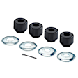 K8146 Radius Rod Bushing - Rubber, Direct Fit