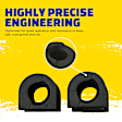 2007 Ford E-150 - Rear To Frame Sway Bar Bushing, Set of 2, Problem Solver Series