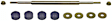 K8805 Rear Sway Bar Link, Problem Solver Series