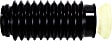 K90463 Problem Solver Series Shock and Strut Boot - Black, Strut boot, Direct Fit, Sold Individually
