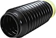 K90463 Problem Solver Series Shock and Strut Boot - Black, Strut boot, Direct Fit, Sold Individually