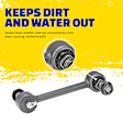 K90660 Front, Driver Side Sway Bar Link, Problem Solver Series