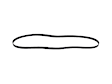 04627397AC Serpentine Belt - Direct Fit, Sold individually