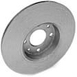 04779713AB Rear, Driver or Passenger Side Brake Disc, Plain Surface, 5 Lugs,, OE Replacement Series