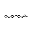 04884765AA Direct Fit Ignition Coil Cover Gasket, Sold Individually