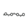 04884765AA Direct Fit Ignition Coil Cover Gasket, Sold Individually