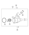 05047264AB Engine Coolant Thermostat Housing Seal