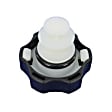 05154369AA OE Replacement Series Power Steering Reservoir Cap - Black, Plastic, Sold Individually