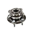 05181925AC Rear, Driver or Passenger Side Wheel Hub, 5 Lugs, Bearing included, OE Replacement Series