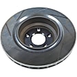 05290538AE Rear, Driver or Passenger Side Brake Disc, Slotted, 5 Lugs, OE Replacement Series