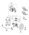 06513245AA Bolt - Direct Fit, Sold individually