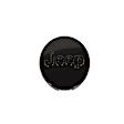 1LB77DX8AC Center Cap - Gloss Black, Aluminum, Direct Fit