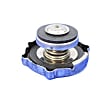 52028974AA OE Replacement Series Radiator Cap - Unique, Chrome, Steel, Sold Individually