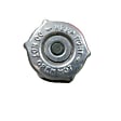 52028974AA OE Replacement Series Radiator Cap - Unique, Chrome, Steel, Sold Individually