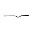 52060024AE Track Bar - Black, Direct Fit, Sold Individually