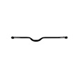 52060024AE Track Bar - Black, Direct Fit, Sold Individually