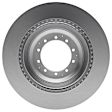 52124762AD Front, Driver or Passenger Side Brake Disc, Plain Surface,, OE Replacement Series