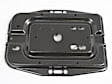 55174728AB Battery Tray - Black, Aluminum, Direct Fit, Sold individually