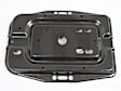 55174728AB Battery Tray - Black, Aluminum, Direct Fit, Sold individually