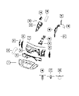 55197421AB Direct Fit Quarter Panel Insulator, Sold Individually