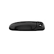 55275949AC Front, Driver Side Black Exterior Door Handle, With Door Lock Hole, OE Replacement Series