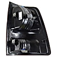 55277415AF Driver Side Halogen Tail Light, Without bulb(s), Clear & Red Lens, OE Replacement Series