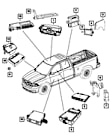 56029590AF Direct Fit Transfer Case Actuator, Sold Individually