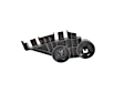 57010744AF Front, Passenger Side, Upper Bumper Bracket