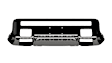 2019 Ram 1500 - Front Bumper, Eng. VIN: G