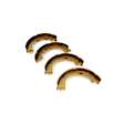 2009 Dodge Durango - Rear Brake Shoe Set, 5.7L 8Cyl, Mopar Parking Brake Shoe