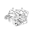68002392AA OE Replacement Series Wiper Motor