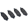 2008 Jeep Wrangler - Rear Semi-Metallic Brake Pad Set