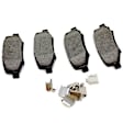 2008 Jeep Wrangler - Rear Semi-Metallic Brake Pad Set