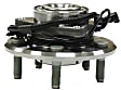 68024245AA Front, Driver or Passenger Side Wheel Hub, 5 Lugs, Bearing included, OE Replacement Series