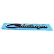 68044799AA OE Replacement Series Emblem - Black, Direct Fit, Sold Individually